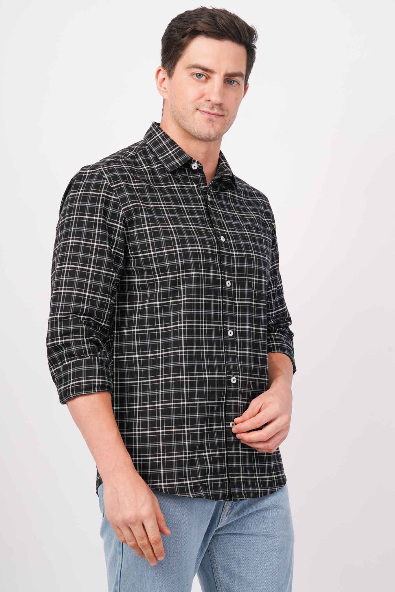 offshade checks shirt