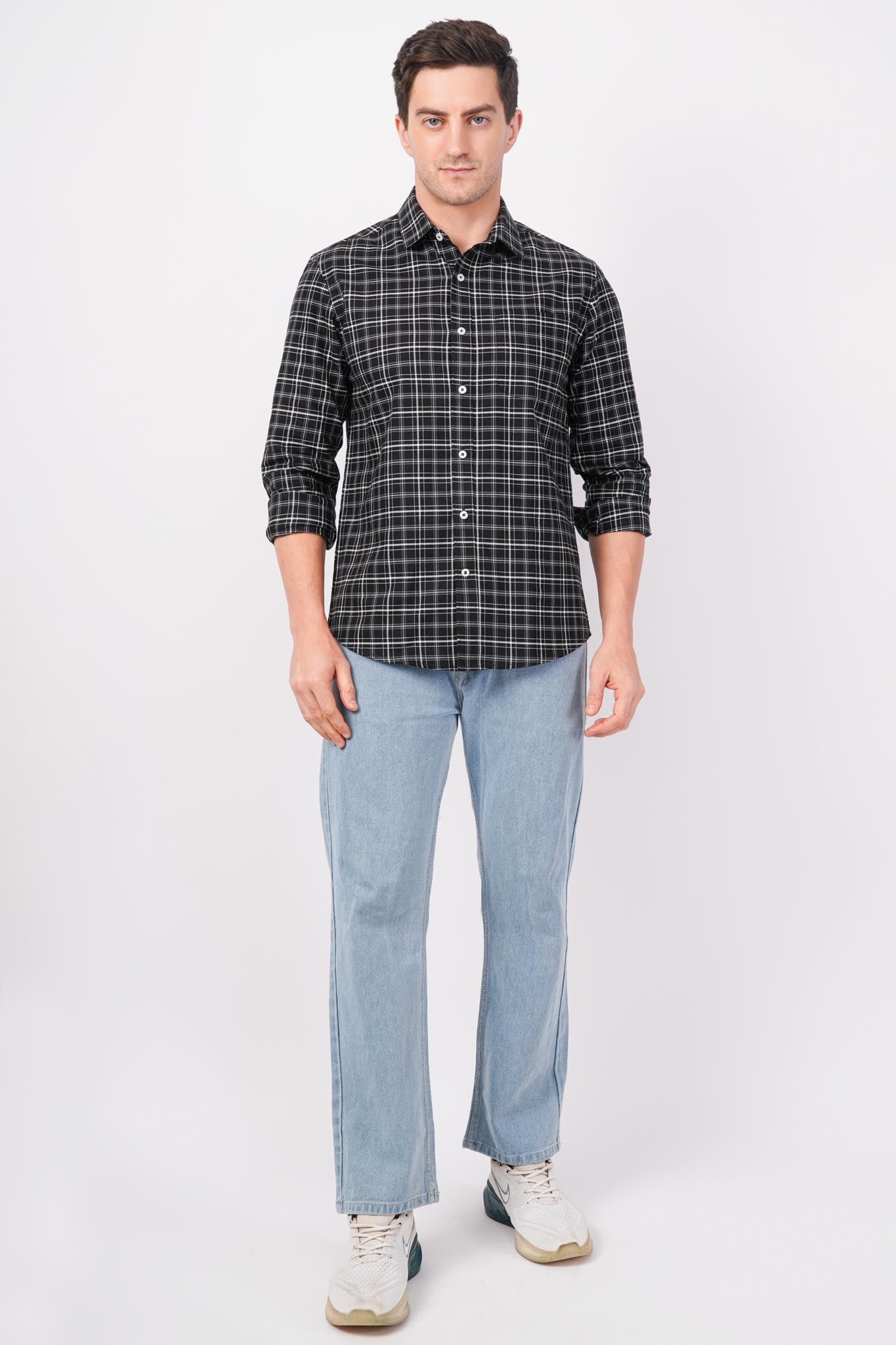 offshade checks shirt