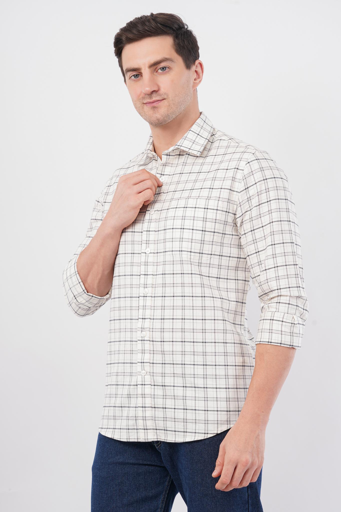 offshade checks shirt