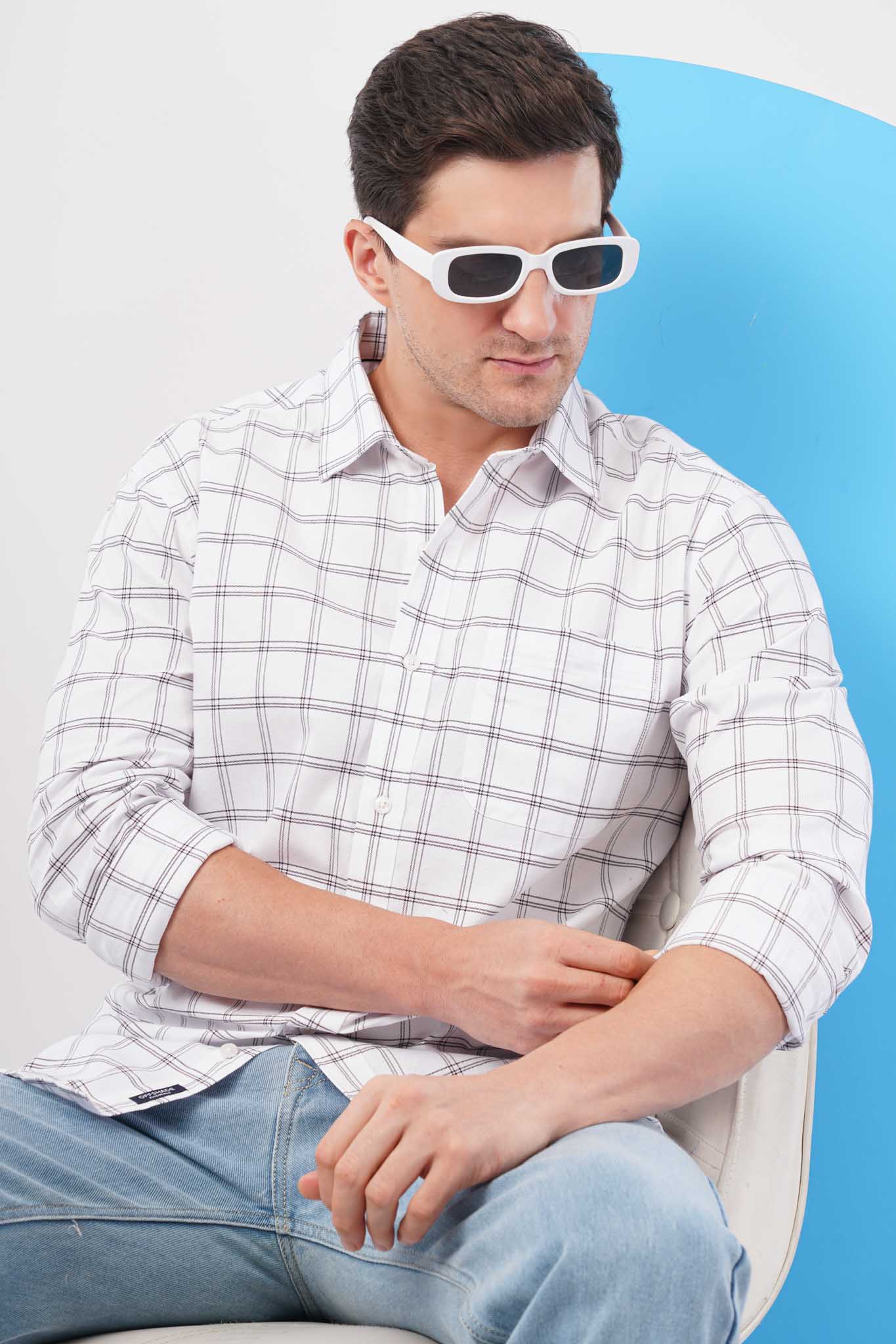 offshade checks shirt