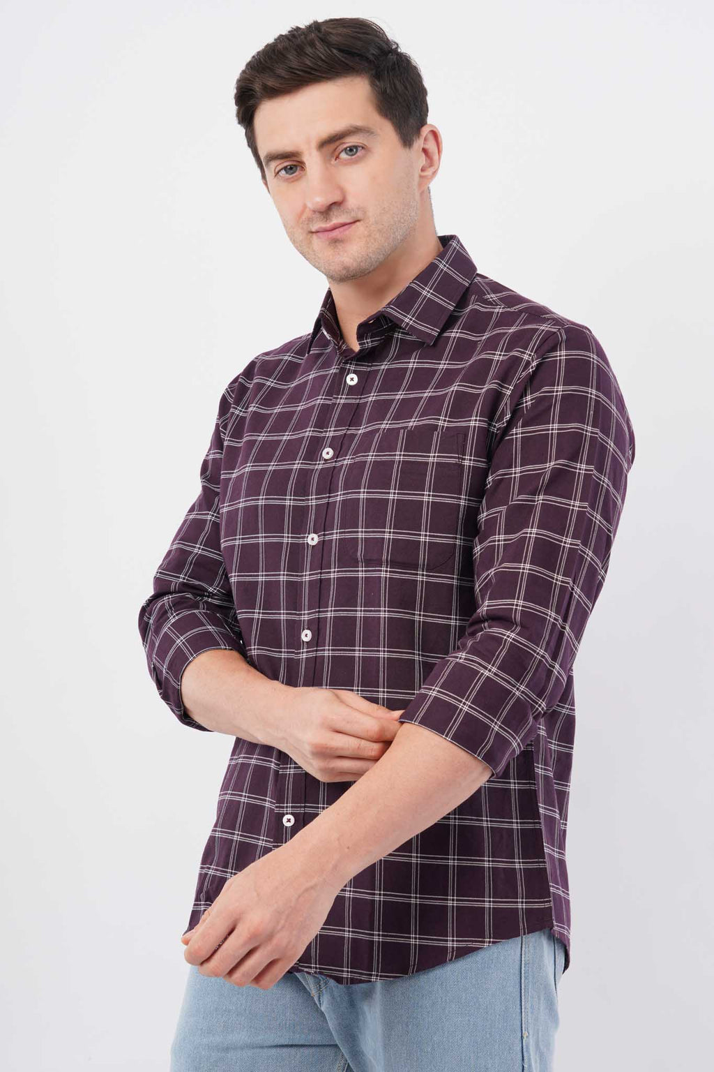 offshade checks shirt