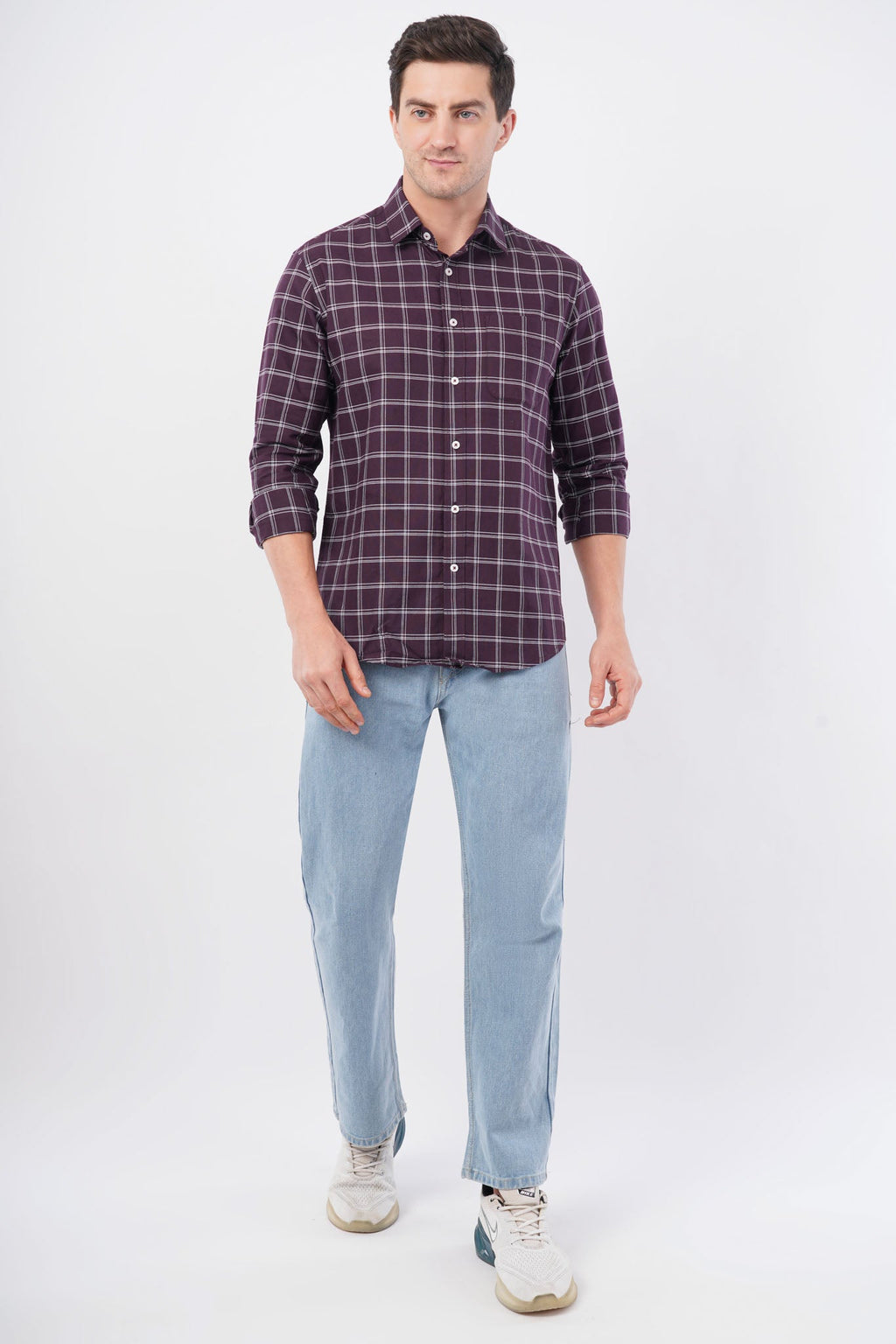 offshade checks shirt