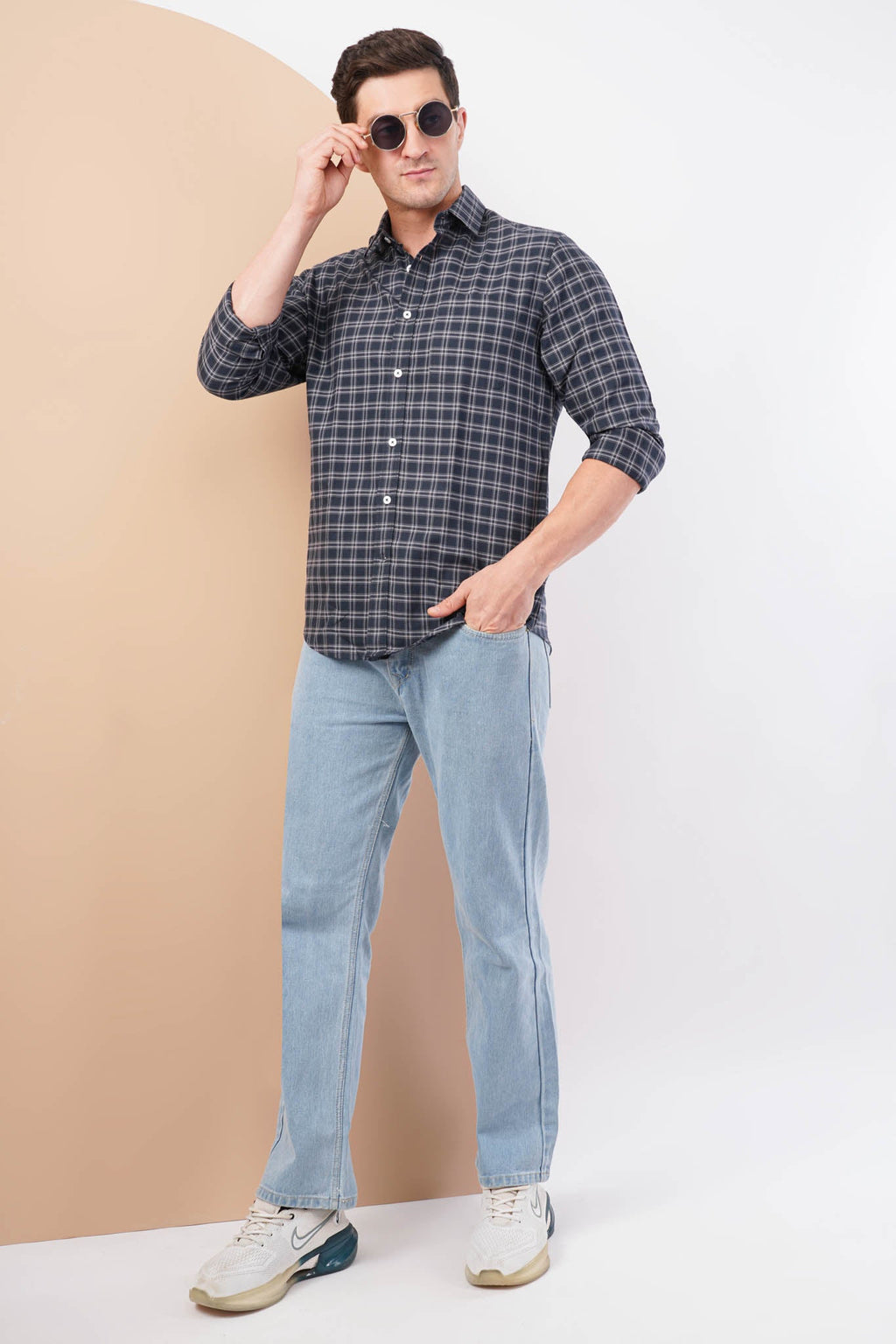 offshade checks shirt