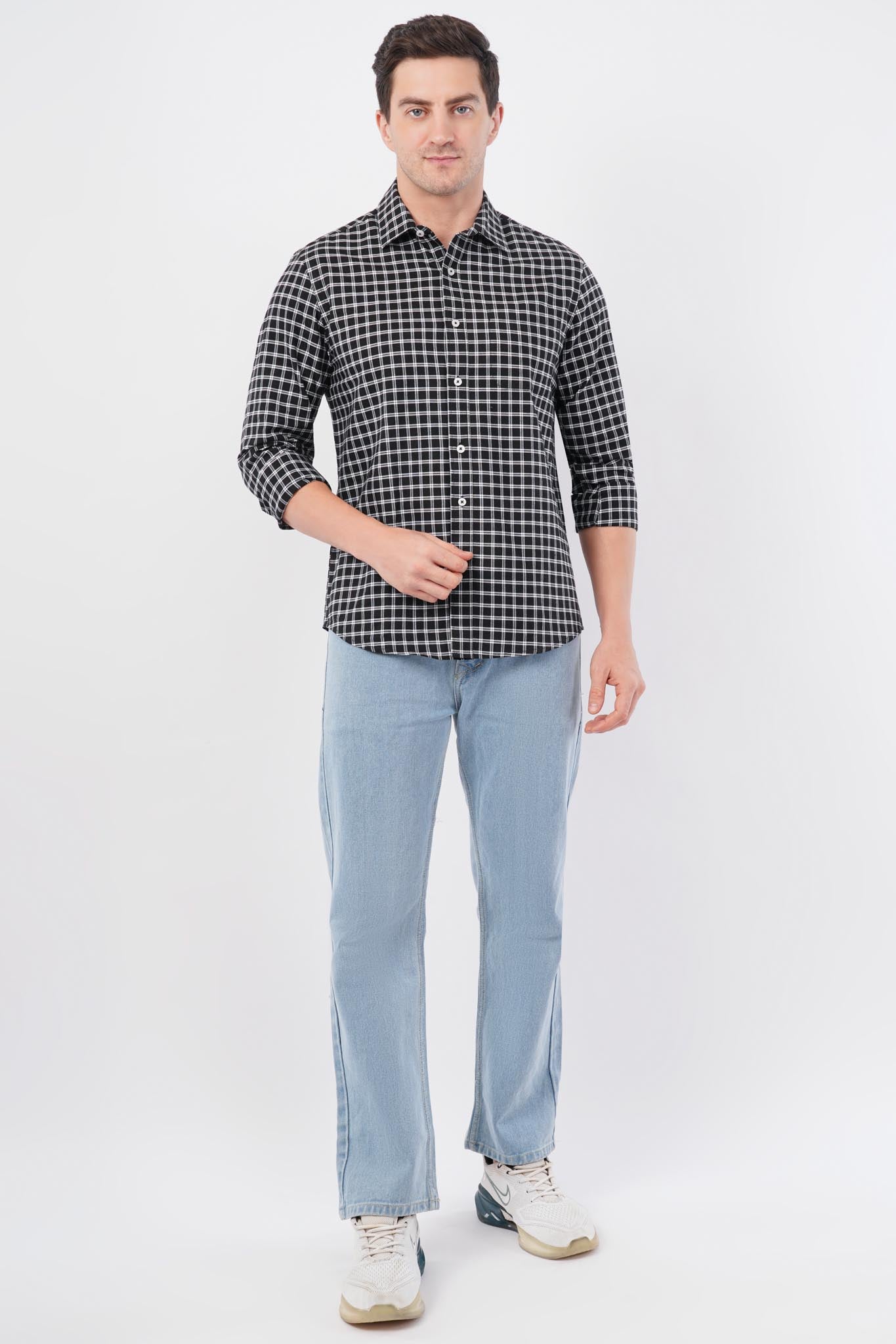 offshade checks shirt