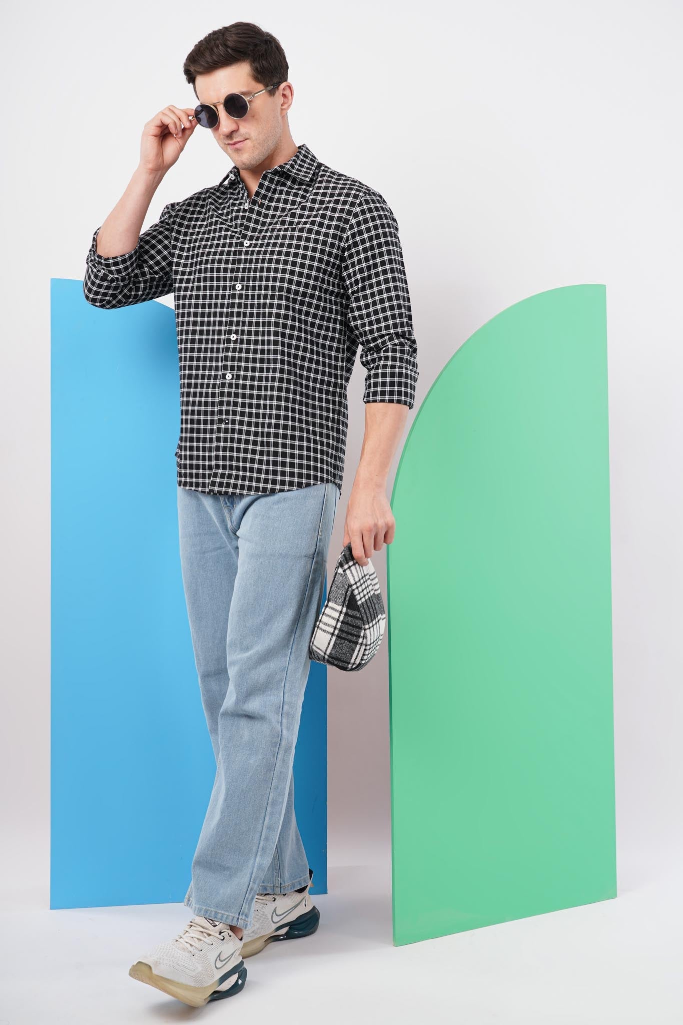 offshade checks shirt