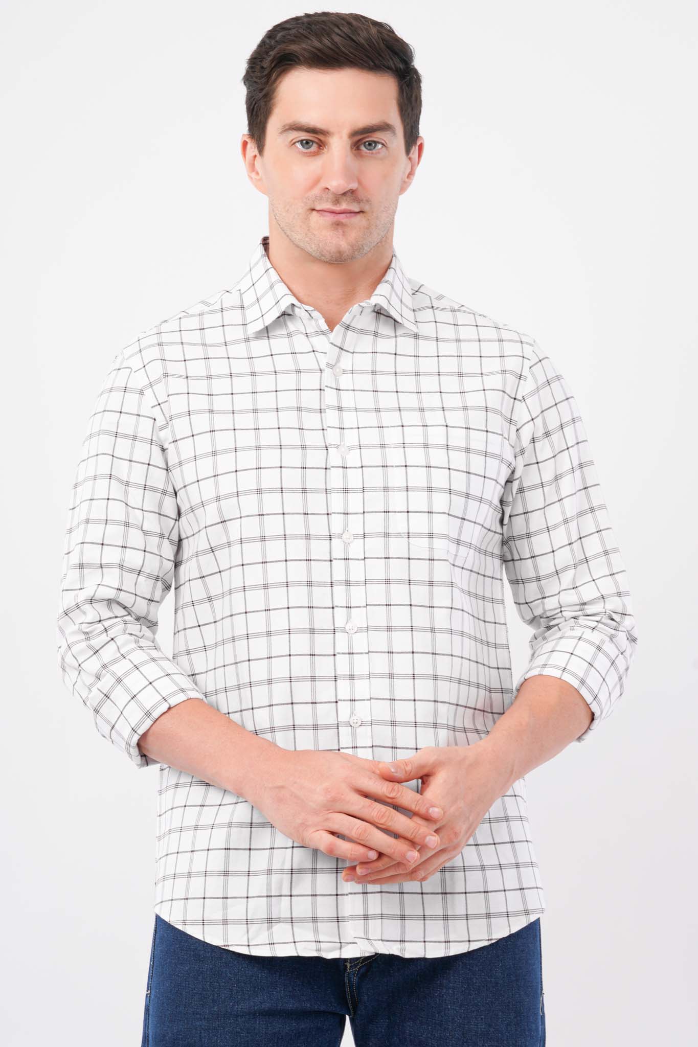 offshade checks shirt