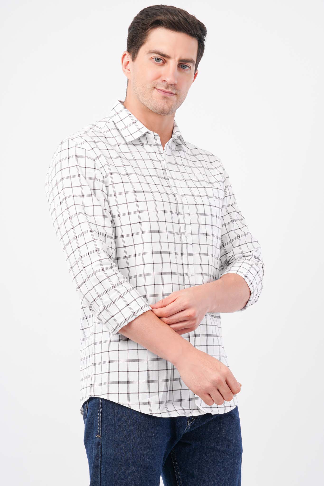 offshade checks shirt