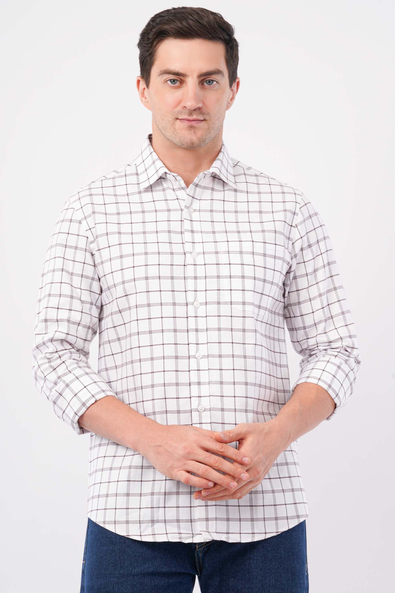 offshade checks shirt