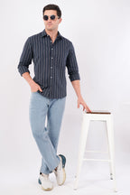 navy striped shirt men offshade