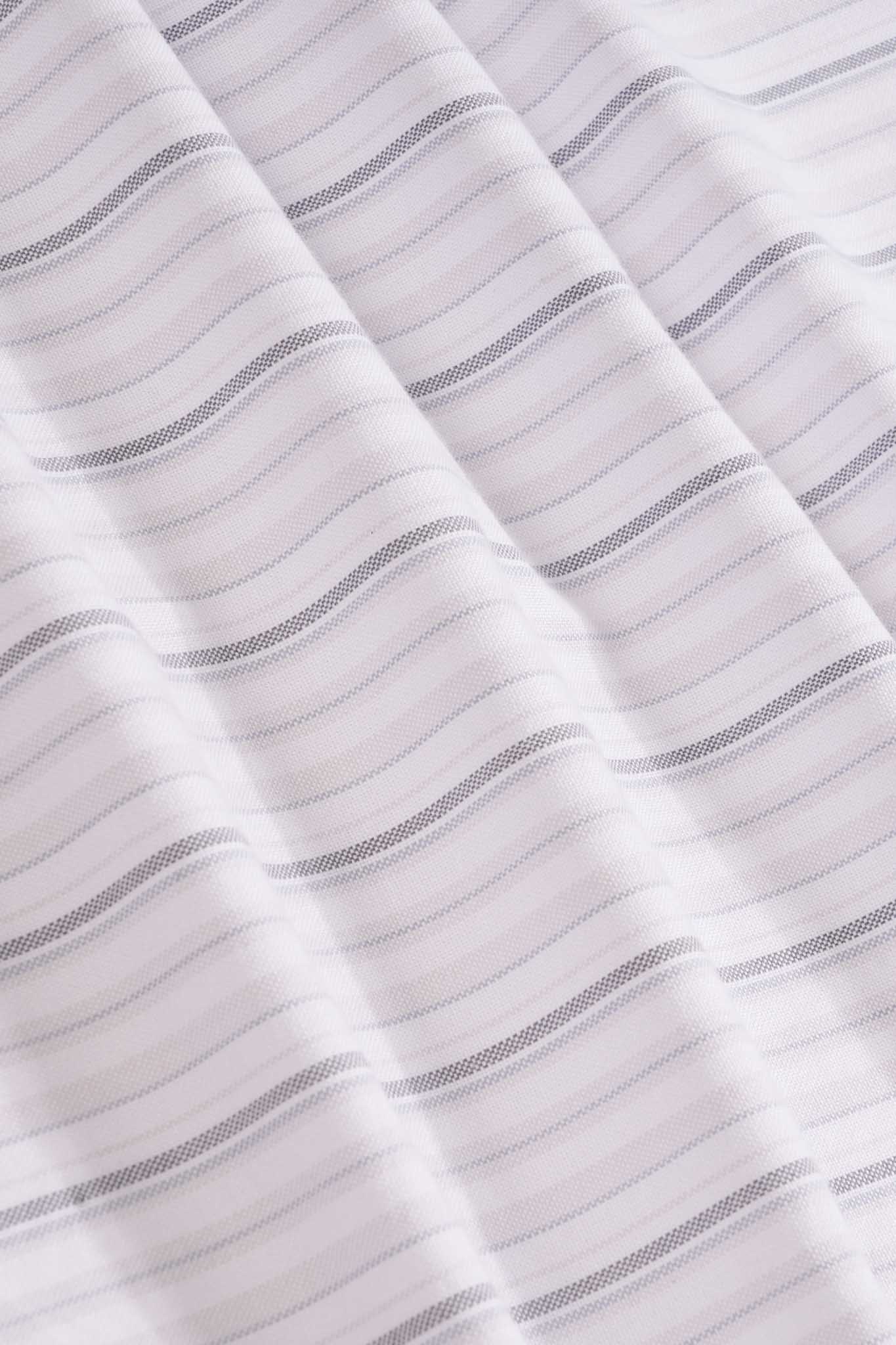 grey striped shirt offshade men