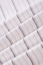 beige striped shirt offshade men