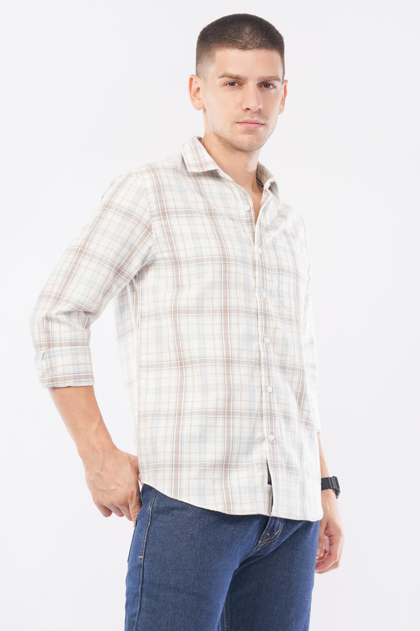 offshade-casual-men-check-shirt
