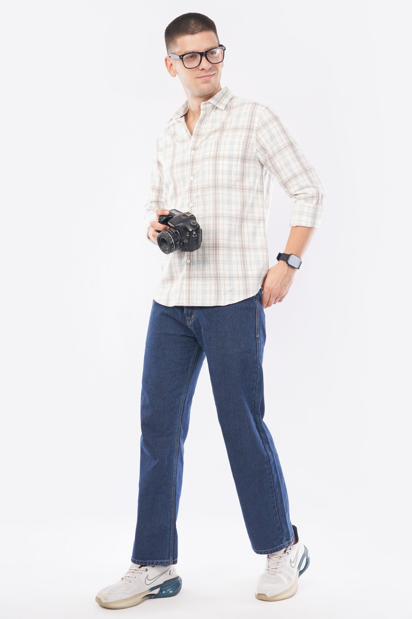 offshade-casual-men-check-shirt