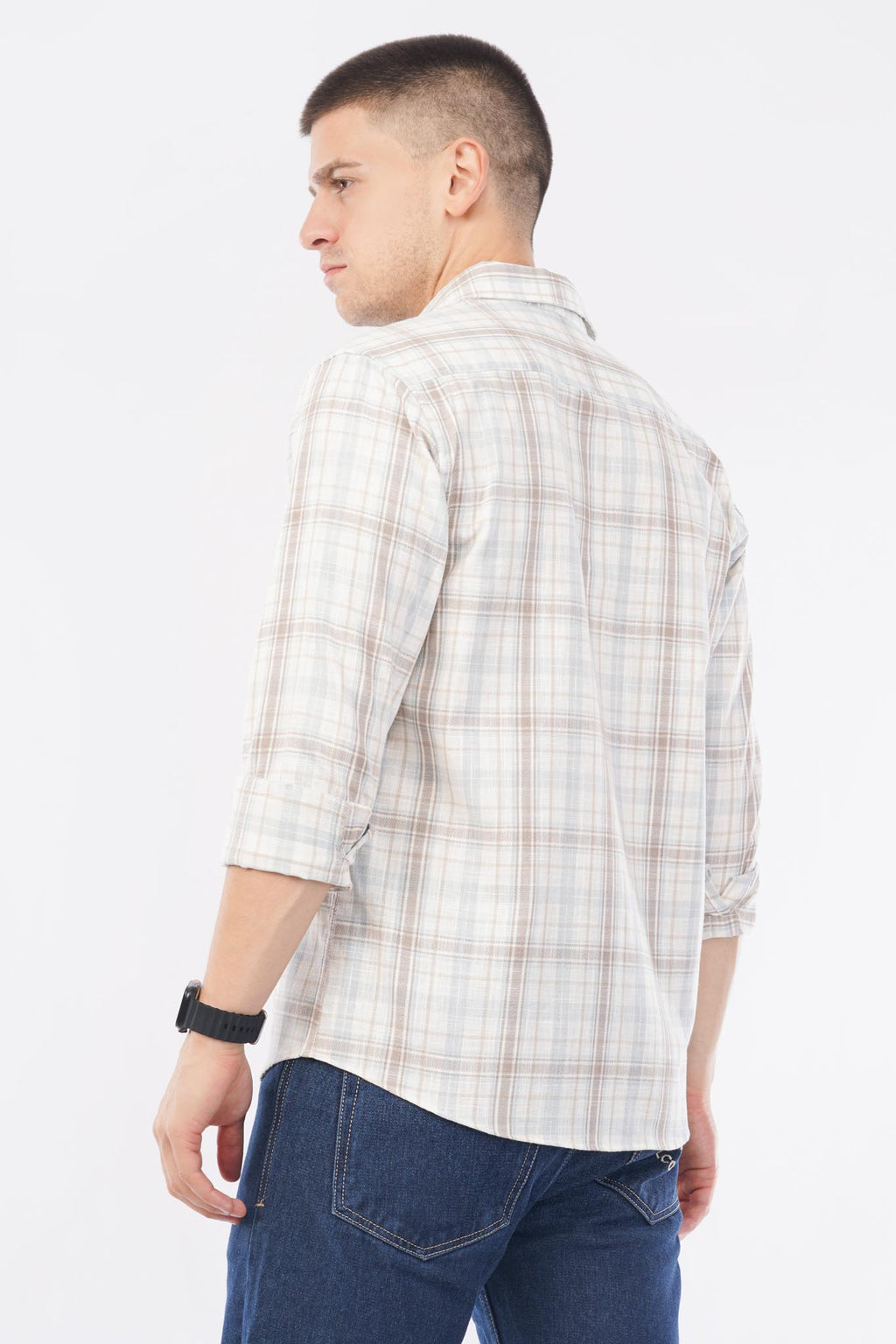 offshade-casual-men-check-shirt