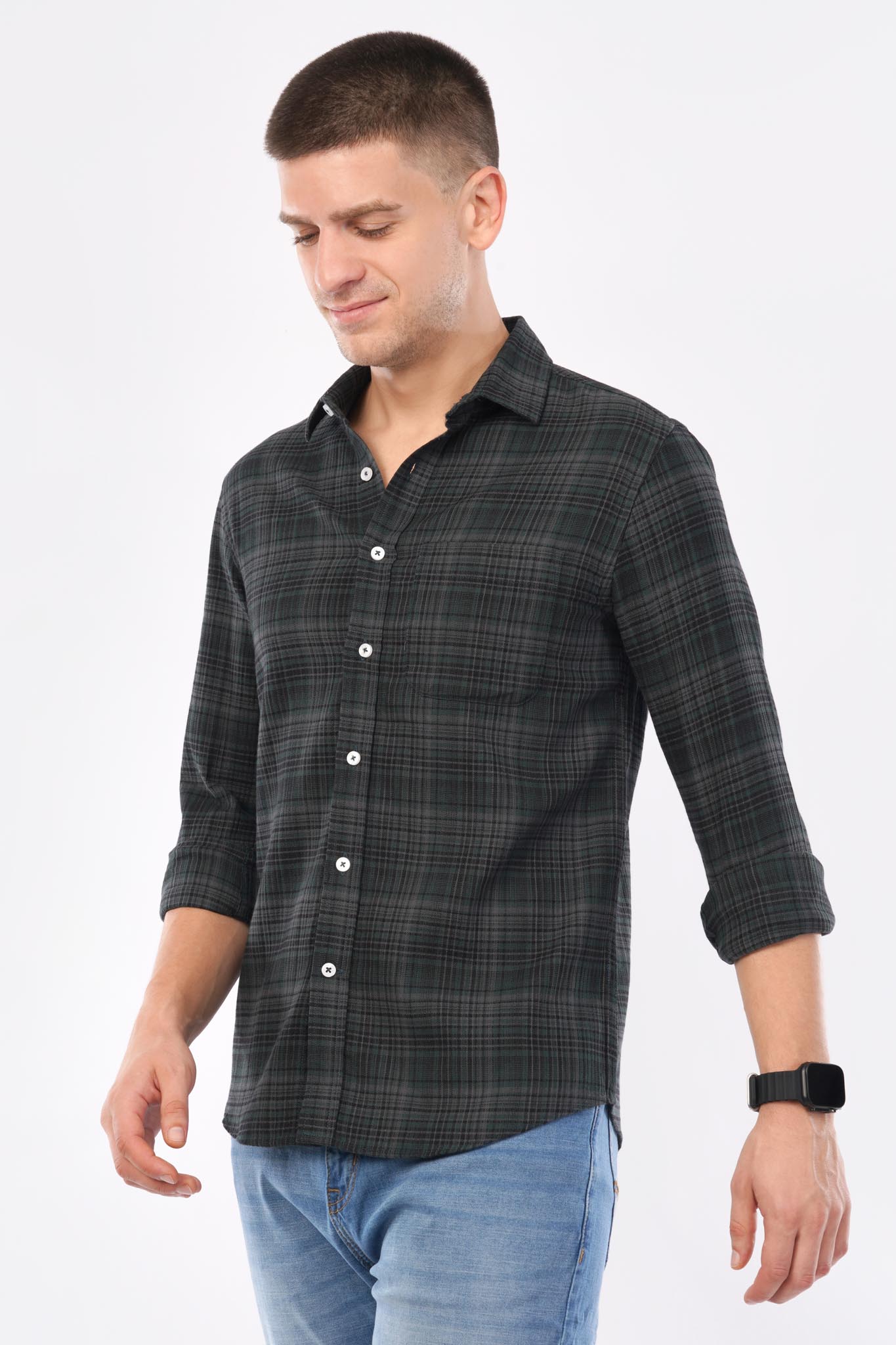 offshade-casual-men-check-shirt