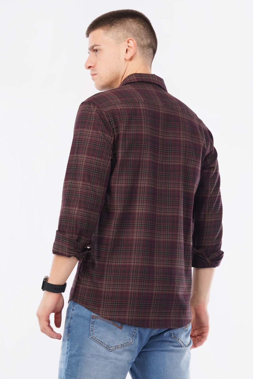 offshade-casual-men-check-shirt