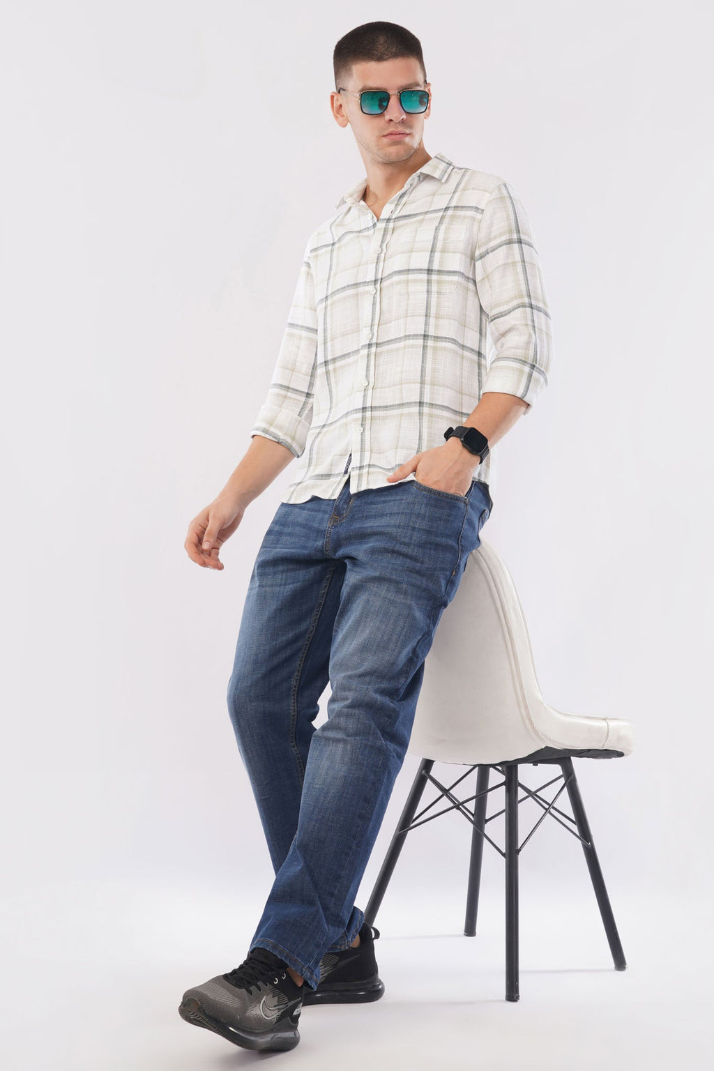 offshade-casual-men-check-shirt