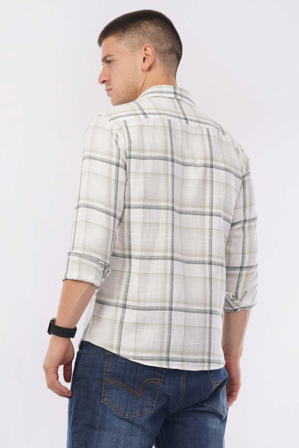 offshade-casual-men-check-shirt