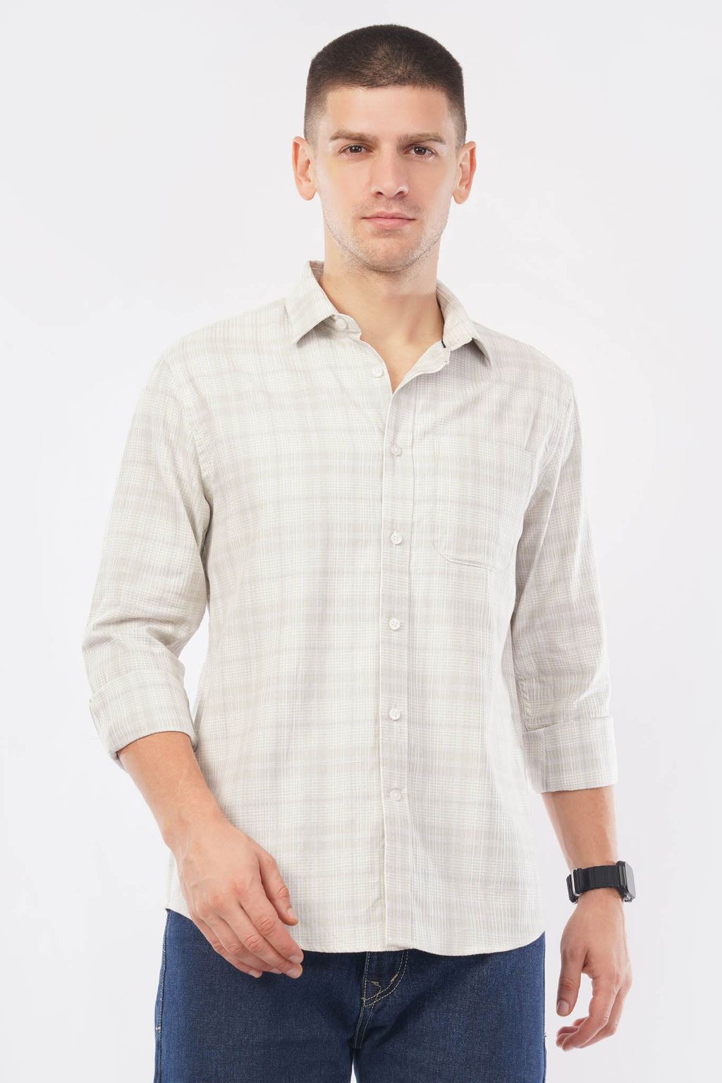 offshade-casual-men-check-shirt