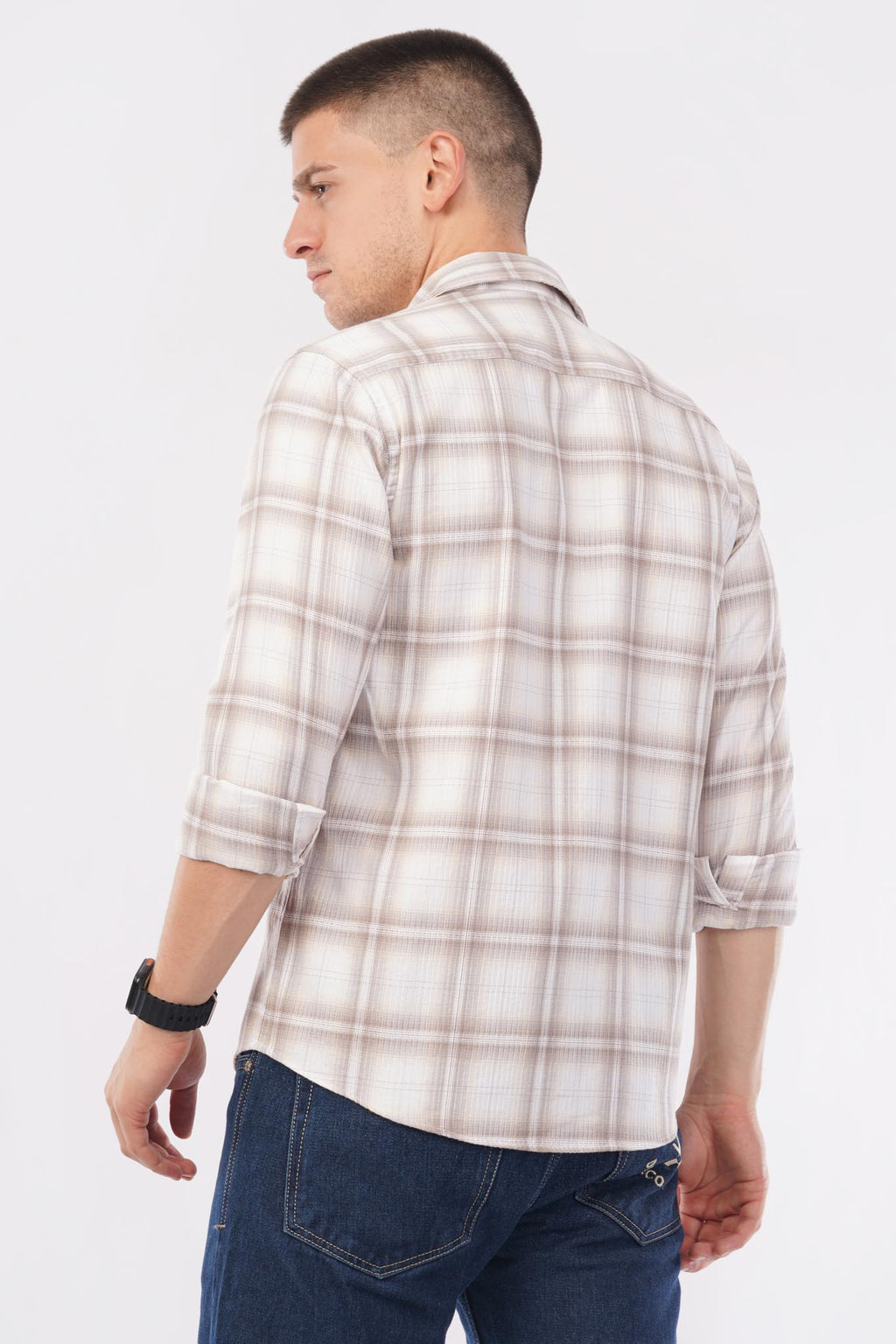 offshade-casual-men-check-shirt