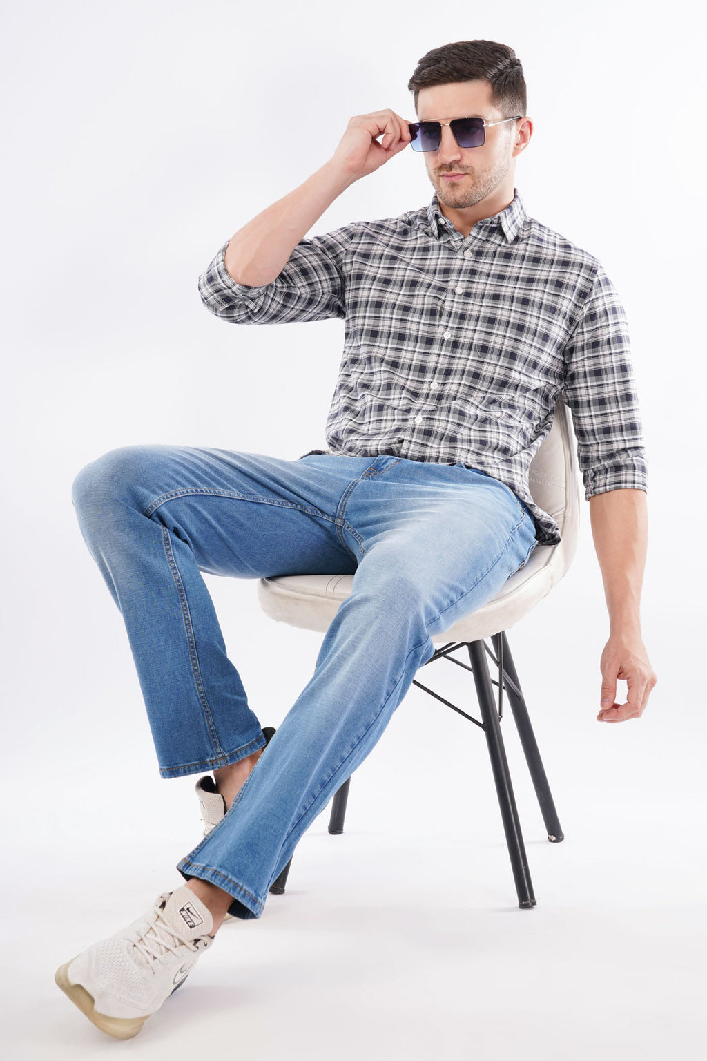 offshade-casual-men-check-shirt