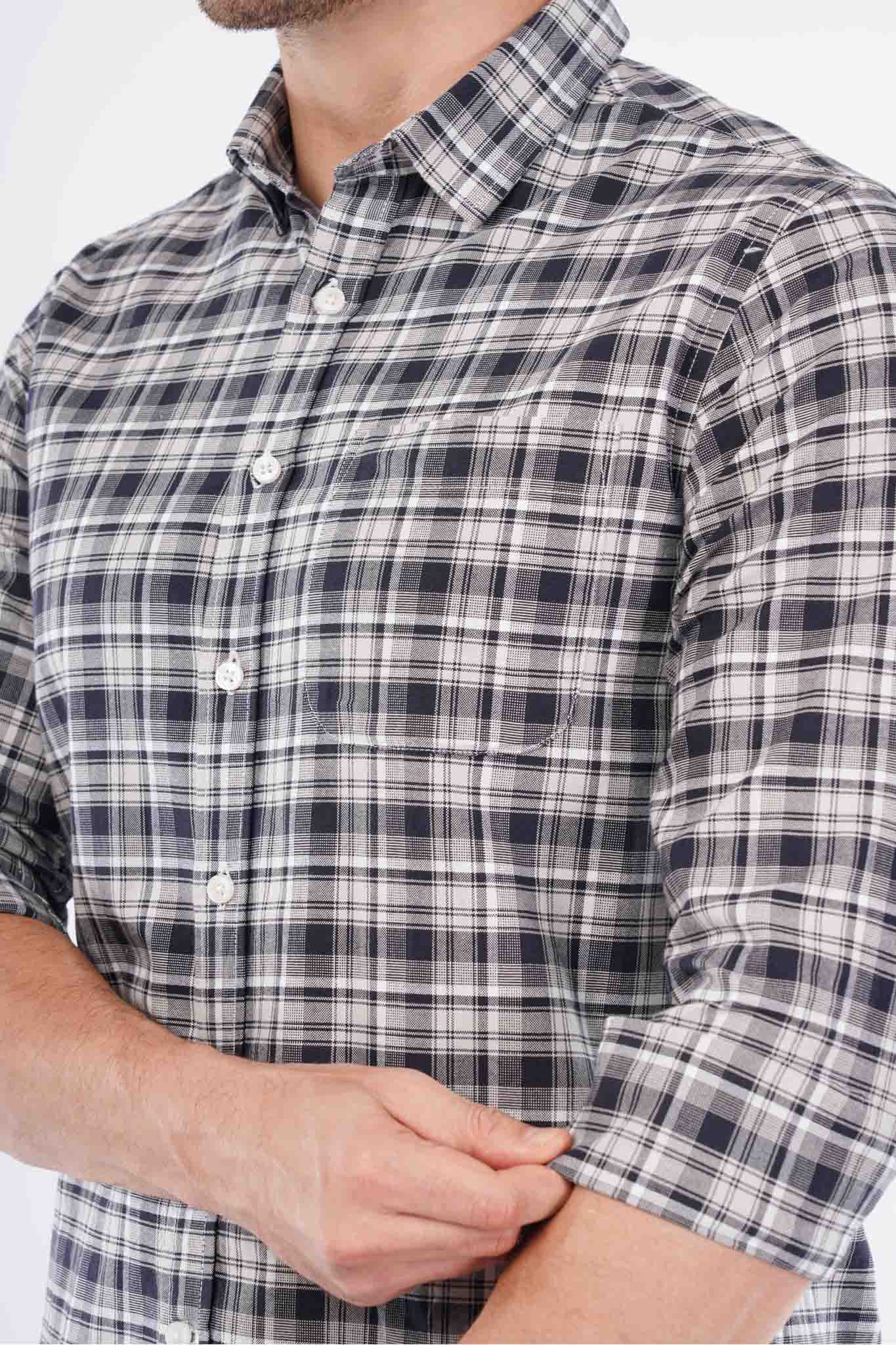 offshade-casual-men-check-shirt