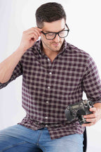 offshade-casual-men-check-shirt