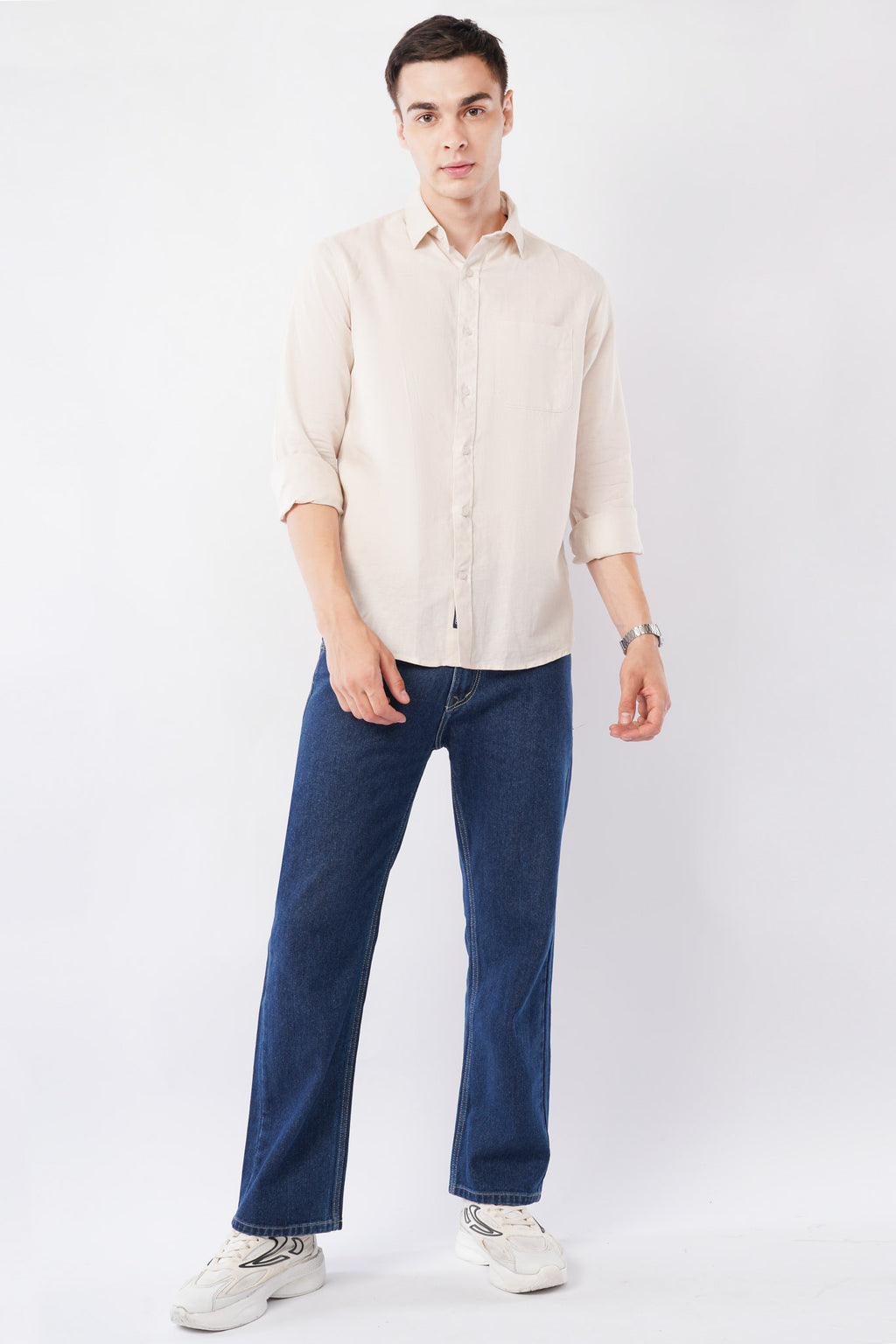 LINEN SHIRT MEN-OFFSHADE