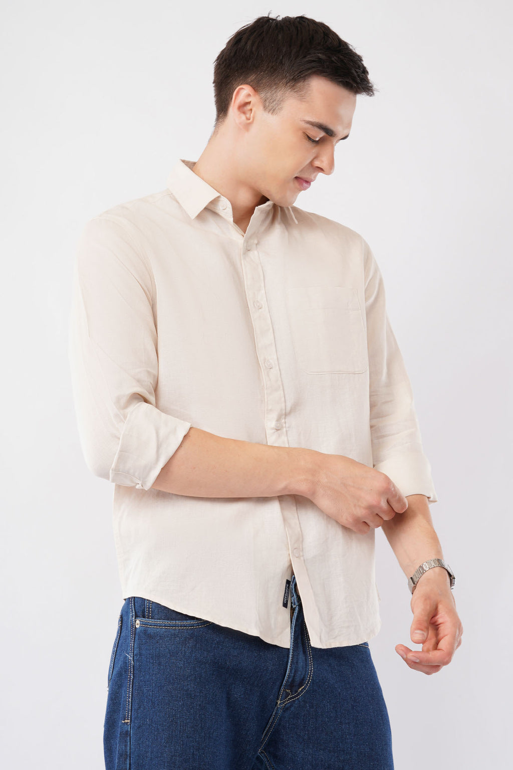 LINEN SHIRT MEN-OFFSHADE