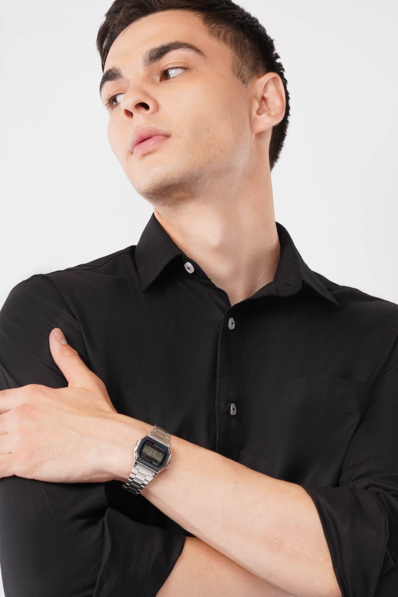 black shirt offshade men