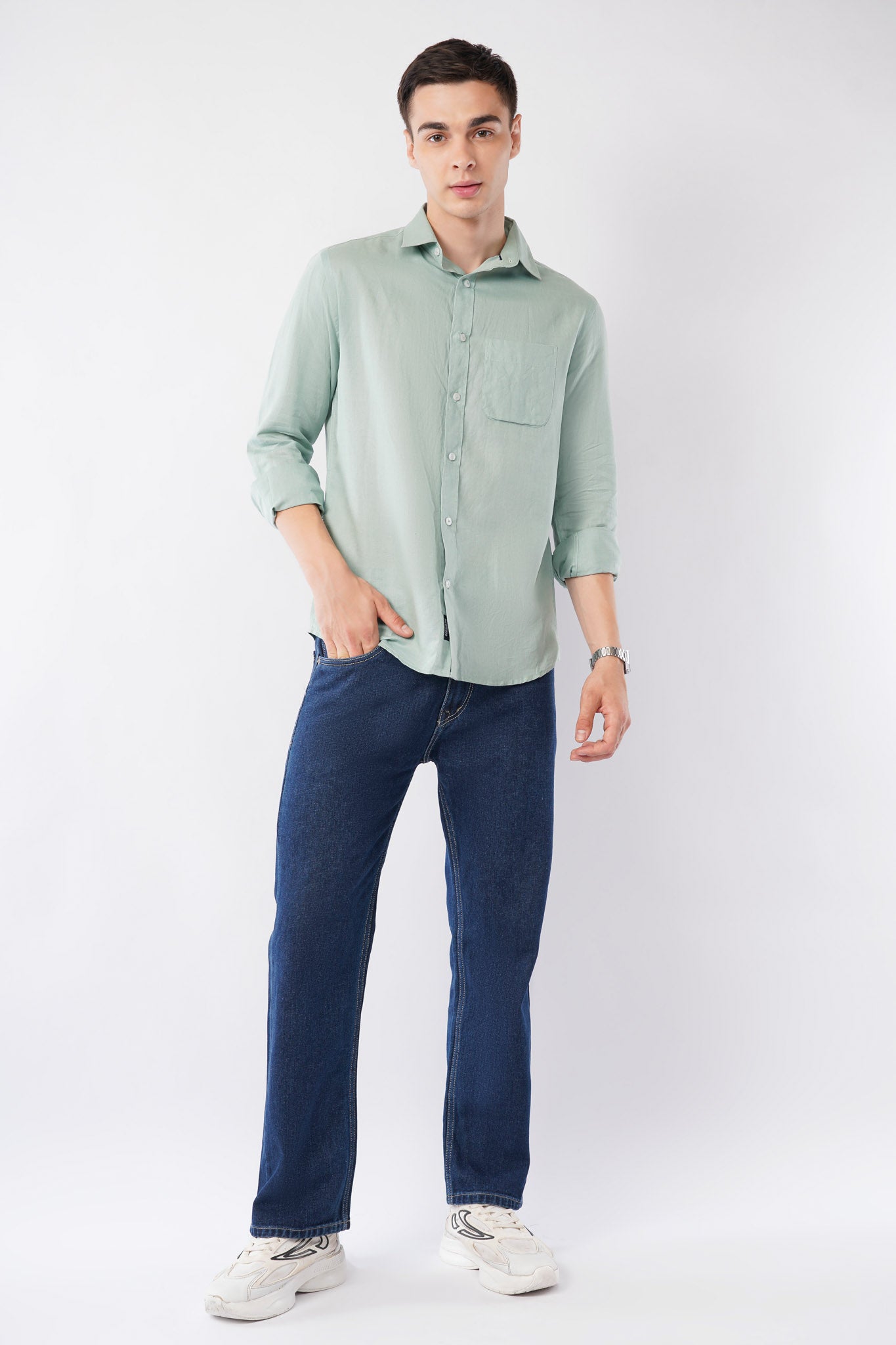 LINEN SHIRT MEN-OFFSHADE