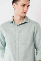 LINEN SHIRT MEN-OFFSHADE