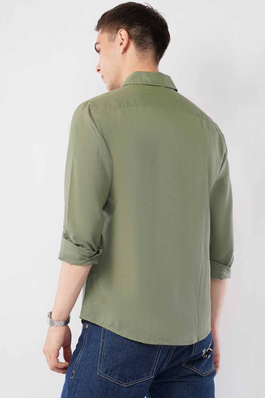 LINEN SHIRT MEN-OFFSHADE