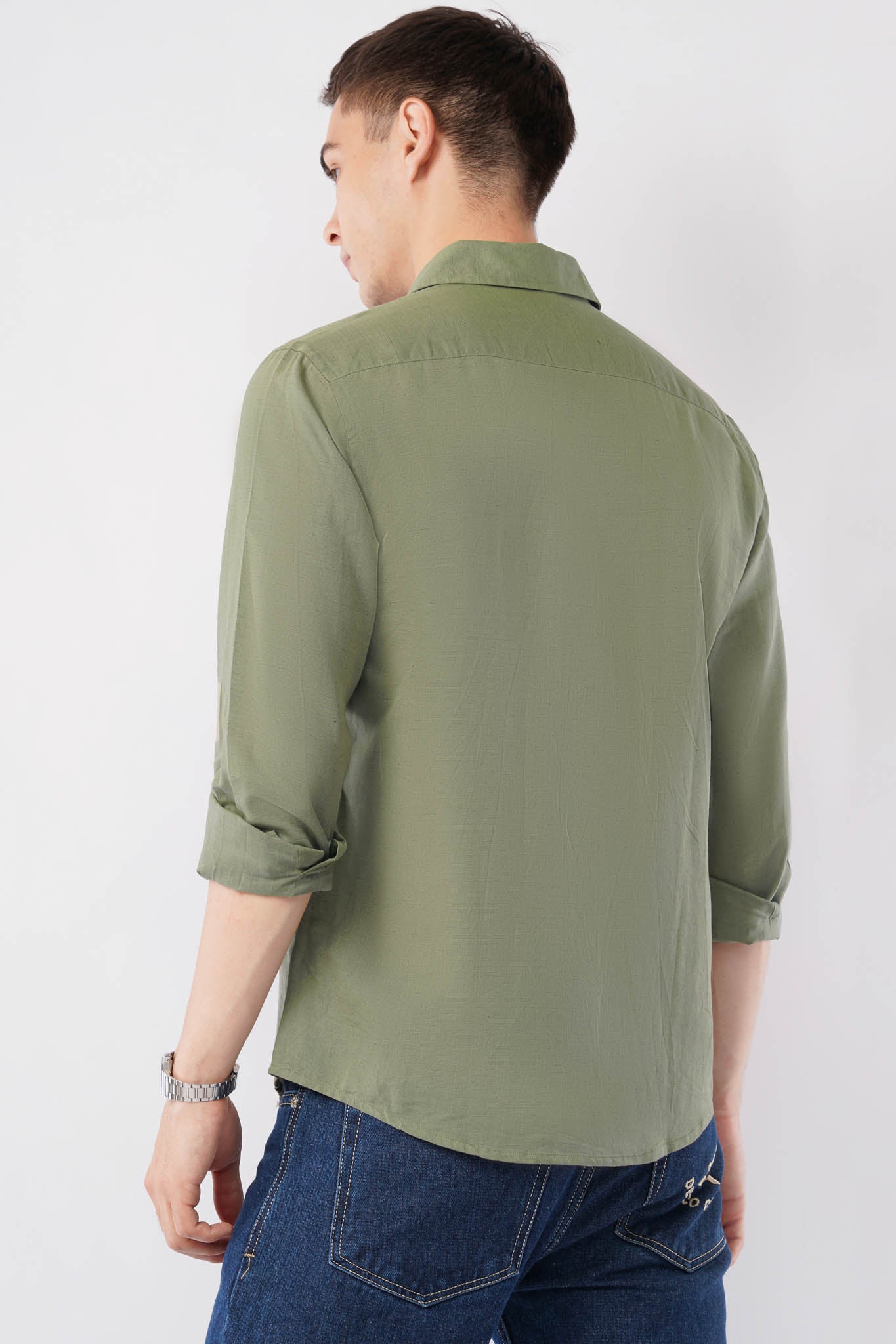LINEN SHIRT MEN-OFFSHADE