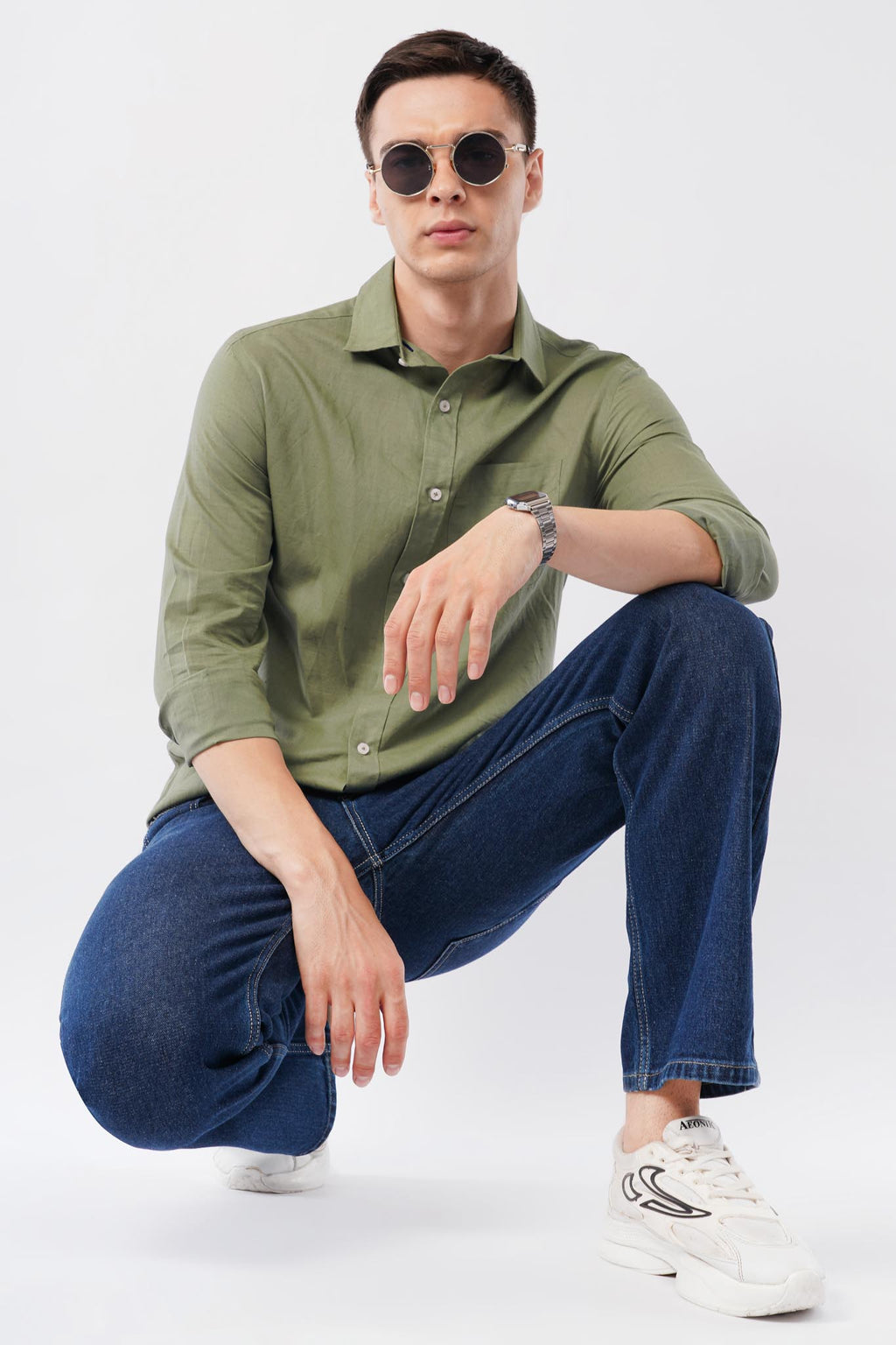 LINEN SHIRT MEN-OFFSHADE