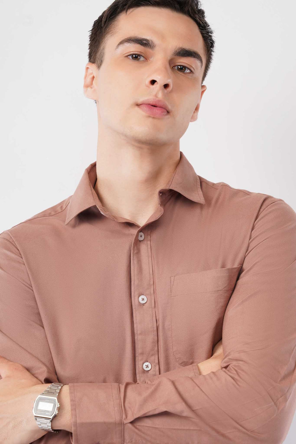 rust shirt offshade men