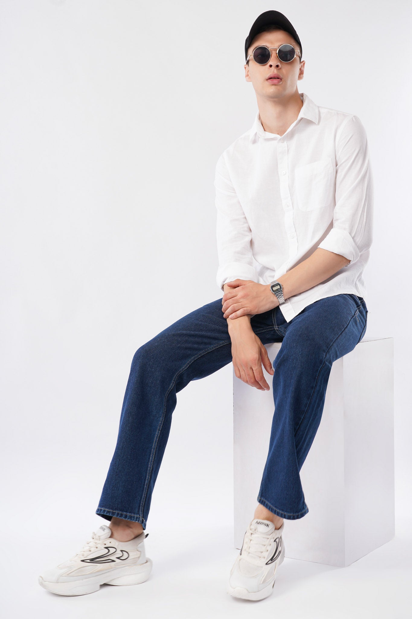 LINEN SHIRT MEN-OFFSHADE