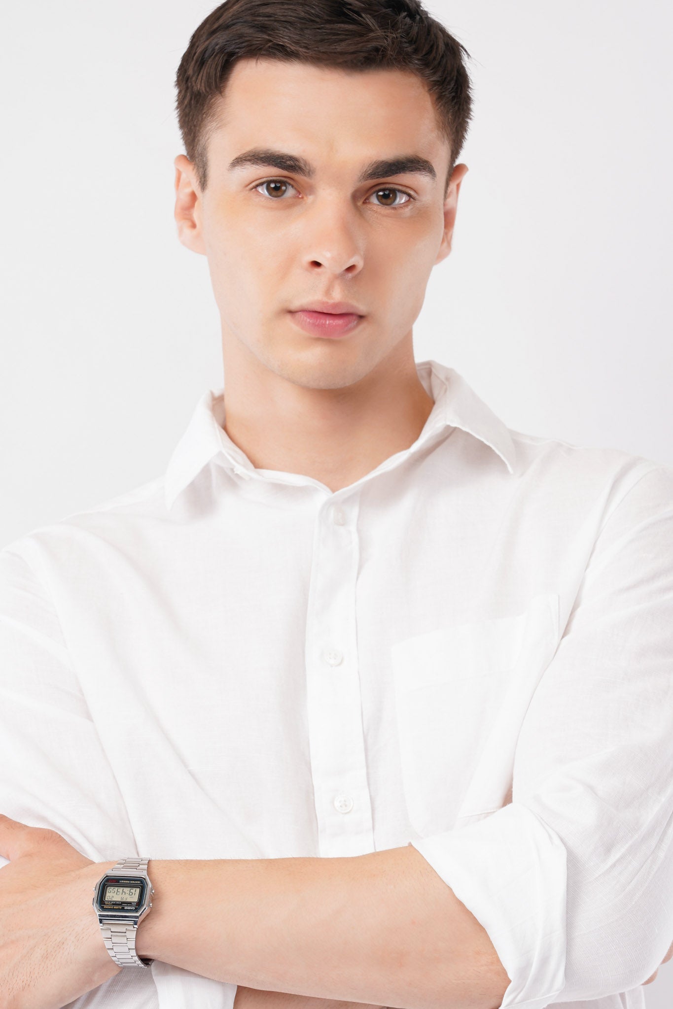 LINEN SHIRT MEN-OFFSHADE